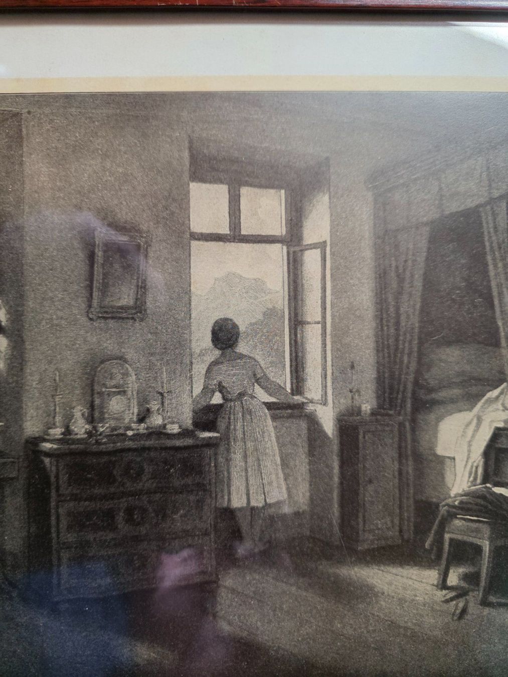 Foto & Immagini: Bild Morgensonne aus Schwind-Mappe Kunstwart – Usato da Walterswil BE venduto da Lonitti 2