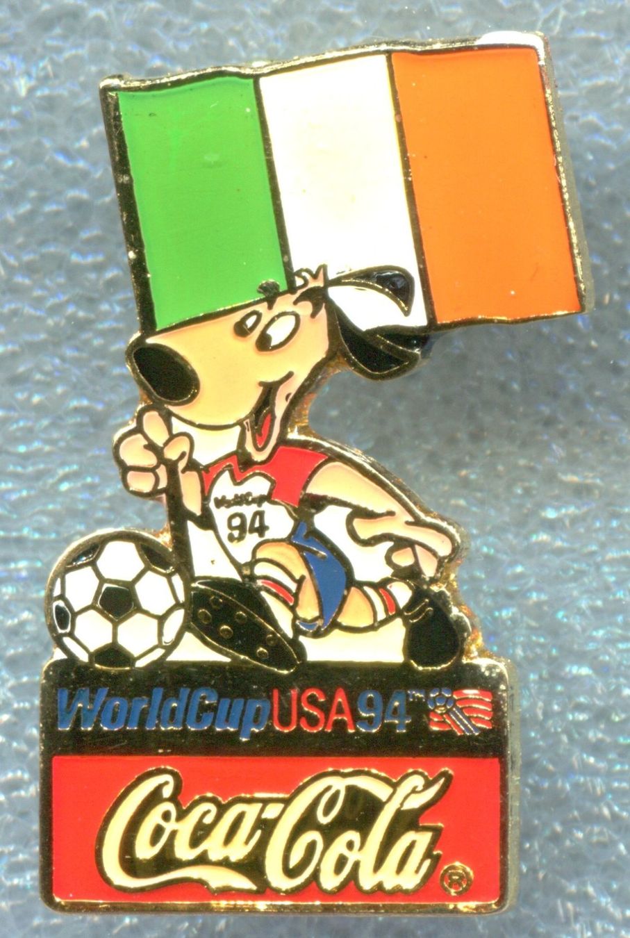 Coca-Cola Placchette & Badge: Coca Cola  WM'94  Italien – Usato da Winterthur venduto da Sammleroase