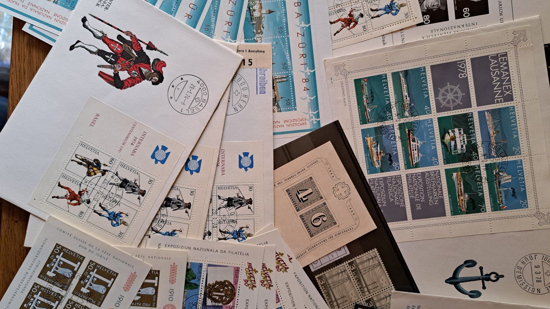 Tous les timbres: 4er Blocks – Neuf (Voir description) à Affeltrangen par Handre 2