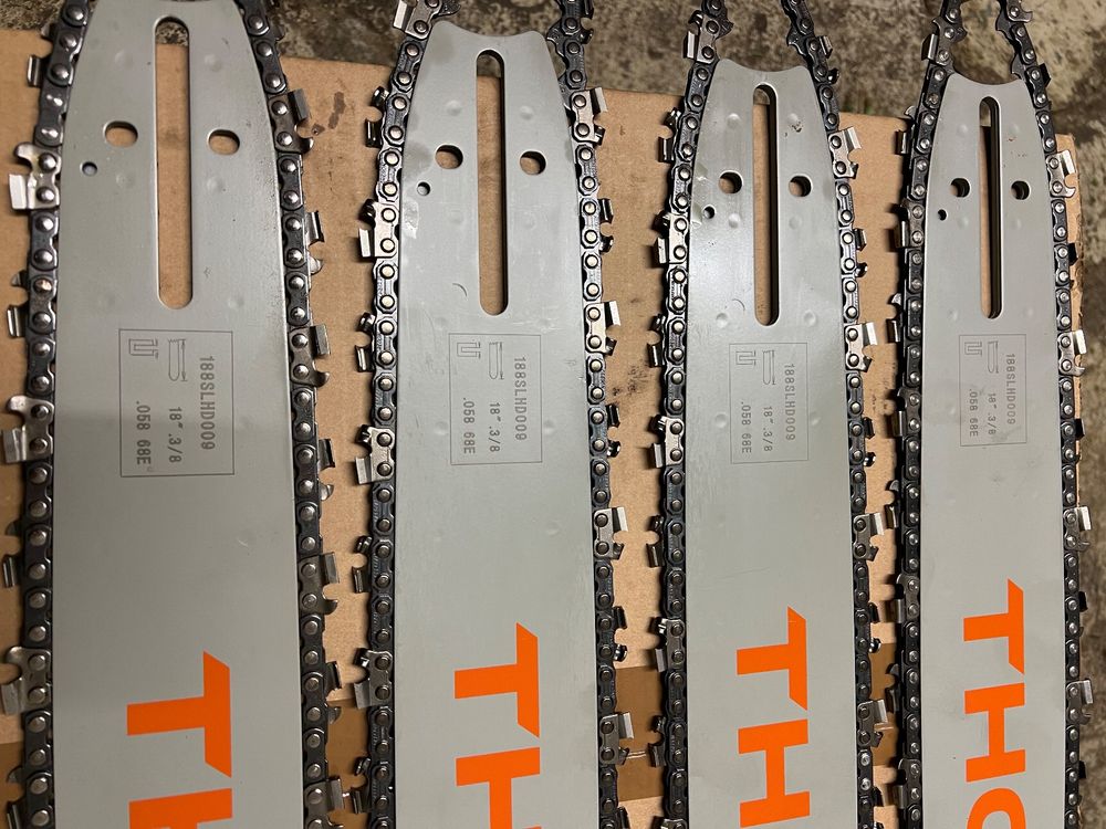 Kettensäge Kette 40 Cm 40cm Schwert + 3 Sägeketten HM Im Set 3/8″LP 1,3mm 55TG Passend Für Stihl Ersatzkette Für Kettensäge