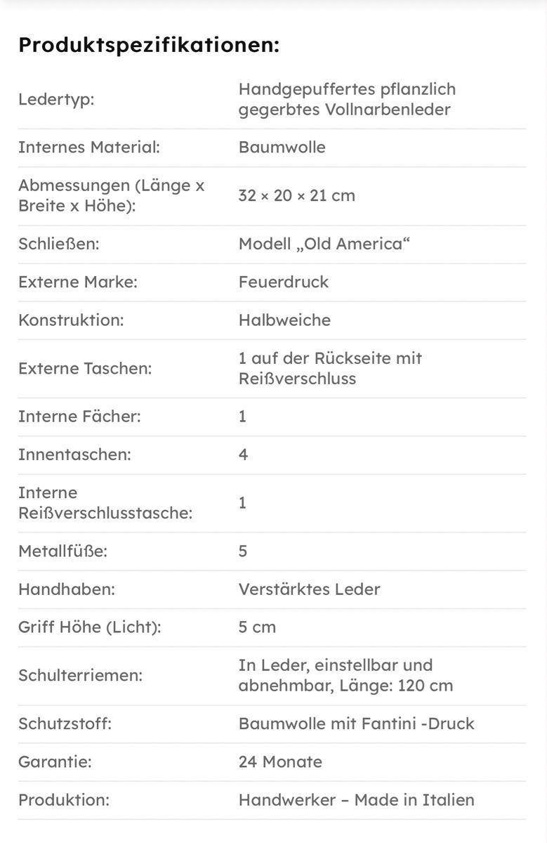 Borse: Arzttasche aus Leder Dottore – Nuovo e nell'imballaggio originale da Wittenbach venduto da WWW.DRILUBAGS.CH 9