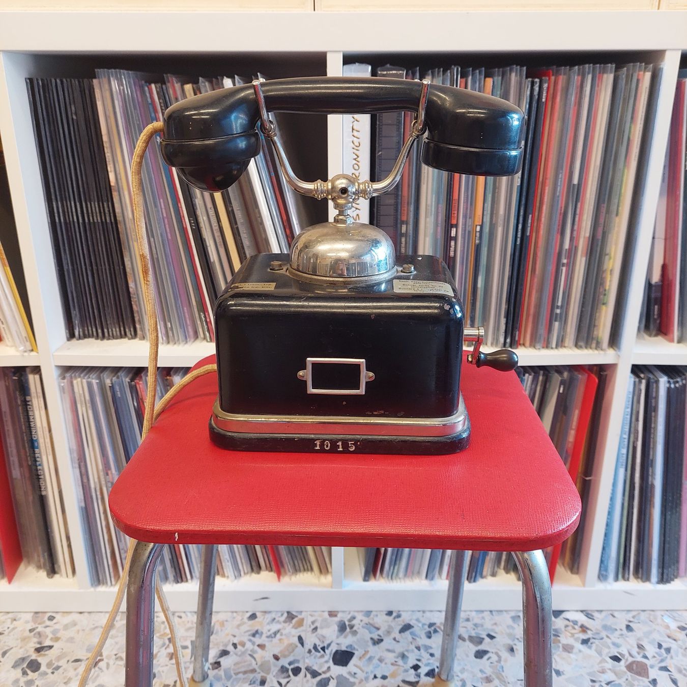 Telefoni: Antique Telephone 1900's Working crank and Bell – Usato da maroggia venduto da tondo_Music
