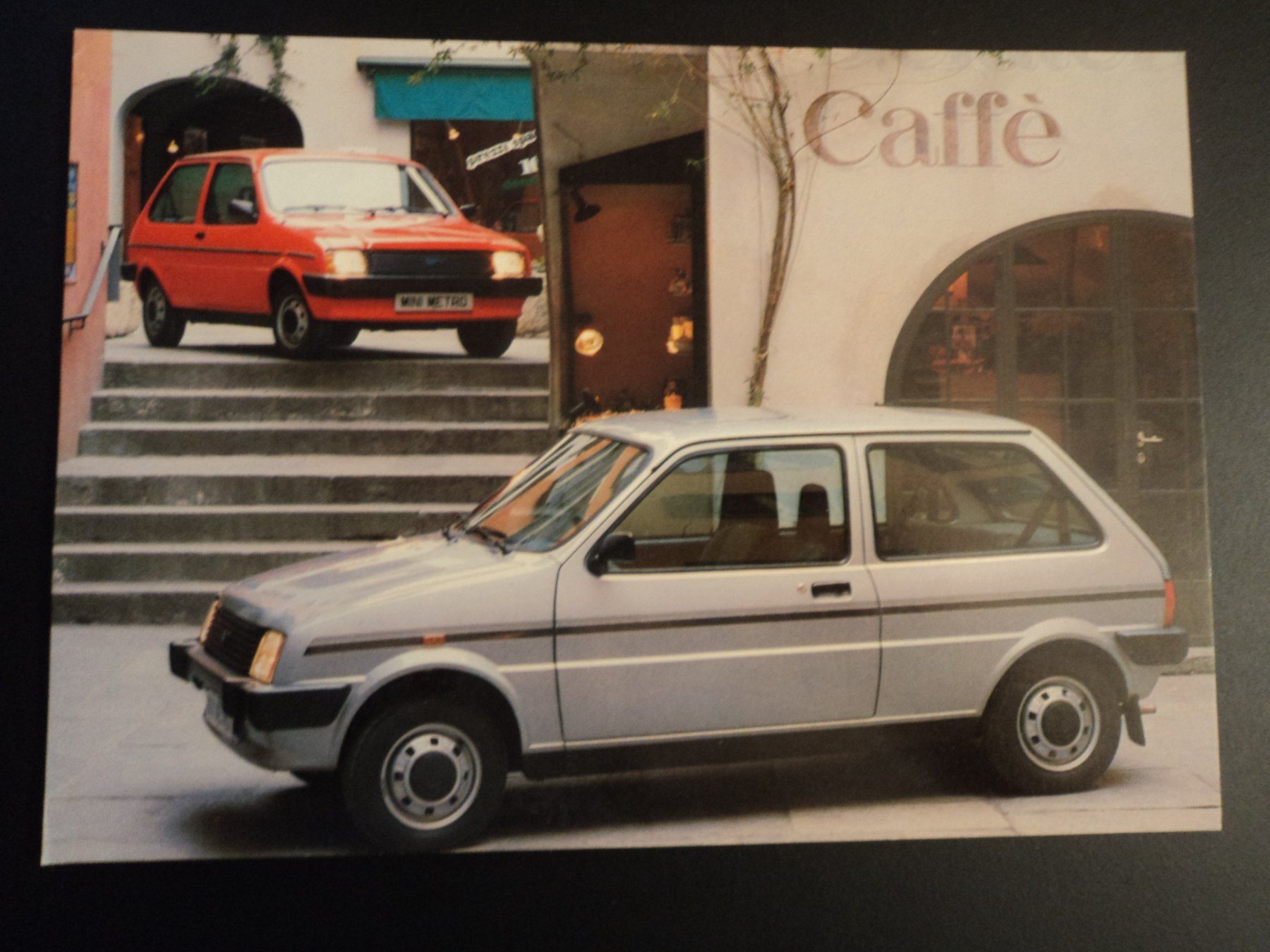 Mini Documents: Prospekt Mini Metro HLE und 1.3 S  1980 – D'occasion à Schwarzenburg par modelCARama