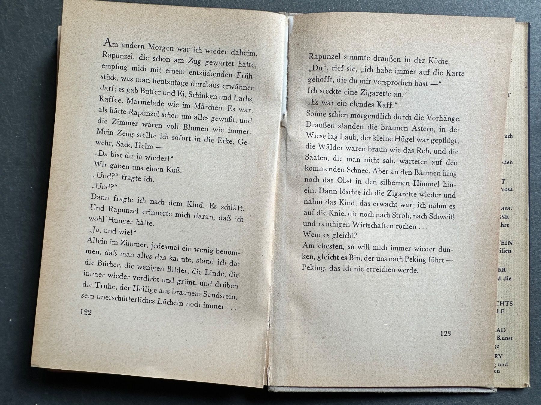 Libri: Max Frisch: Bin oder die Reise nach Peking. – Usato da Zürich venduto da allp 7