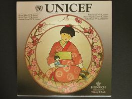 UNICEF Teller Nr. 8 Japan * KINDER DER WELT * HEINRICH