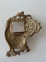 Brass Baroque Inkwell Stand: Vintage-Tintenfassständer