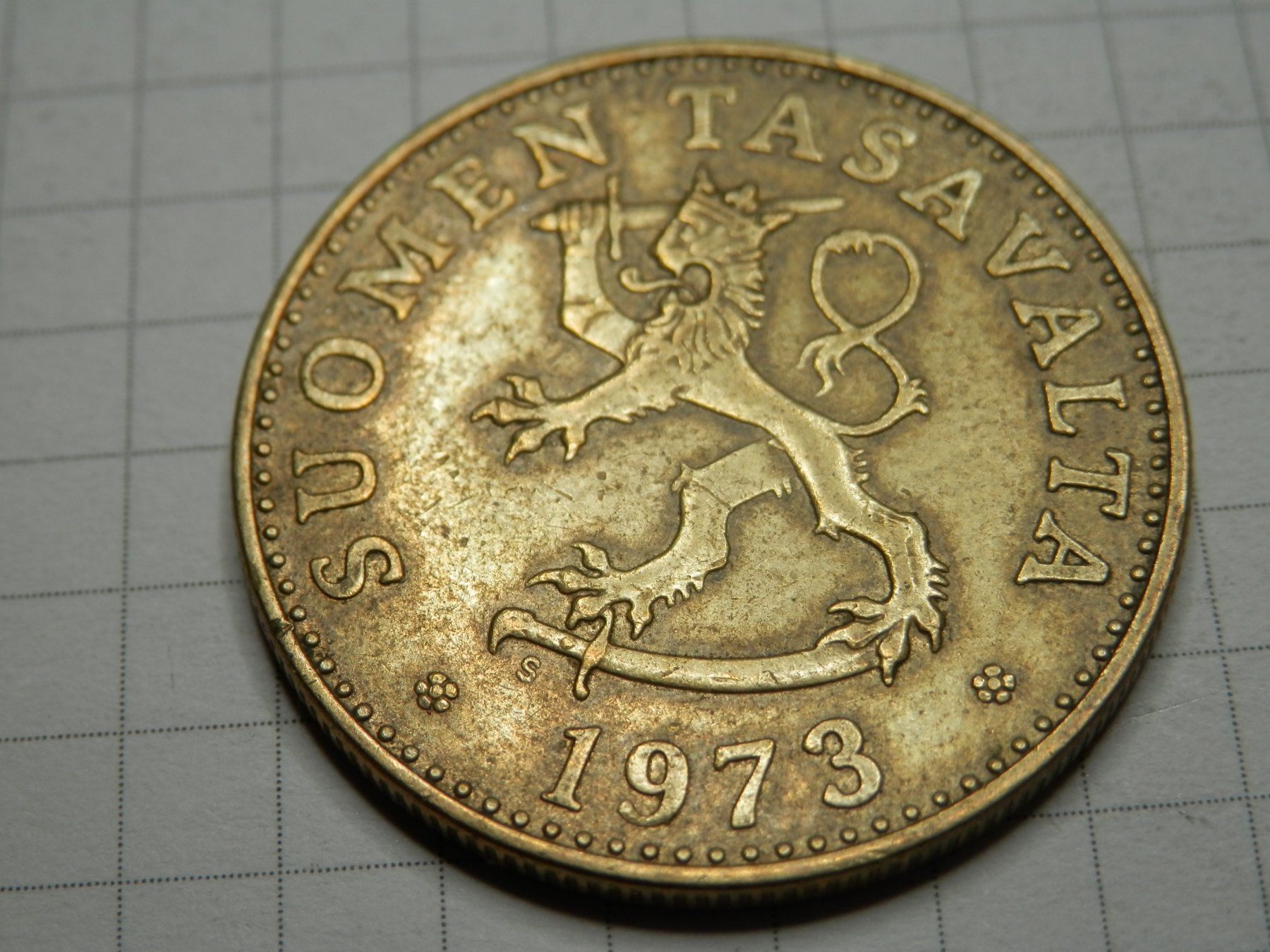 Tutti le monete: Finnland 50 Penny, 1973 – Usato da Weiach venduto da weiach81 1