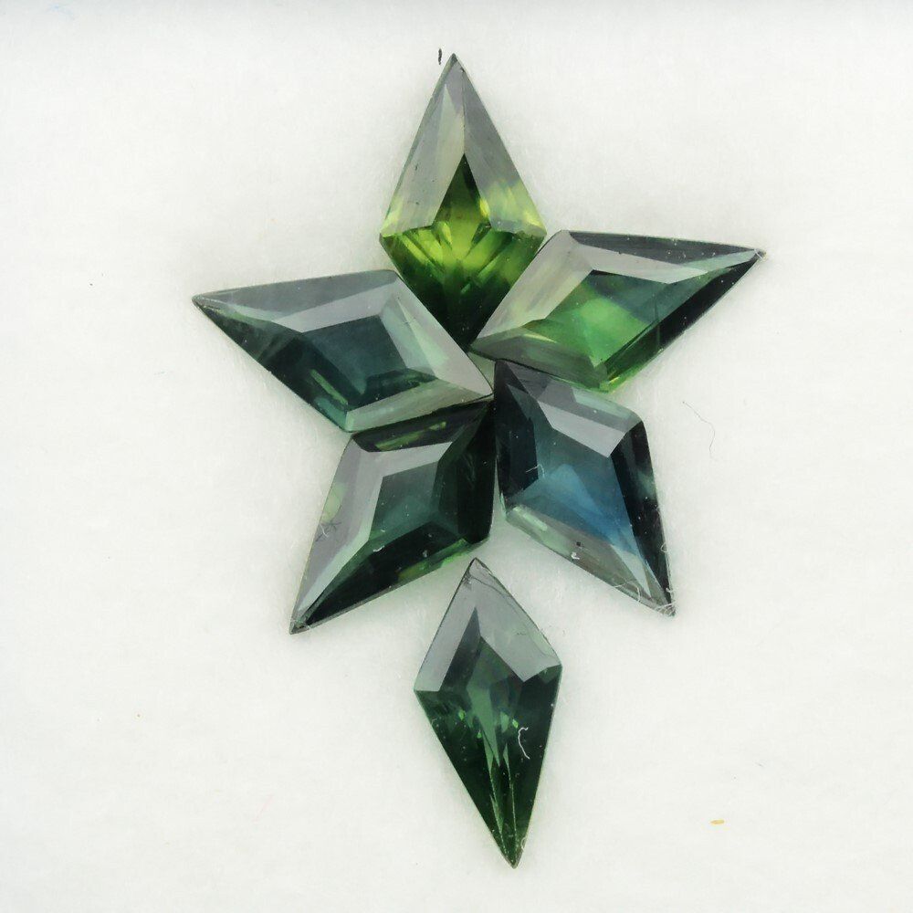 Pietre preziose: 1,22 ct Saphirs naturels 6 pcs – Usato da Carouge GE venduto da Crystal_Energy