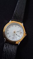 Armbanduhr Audi Quattro Mondaine goldfarben gebraucht.