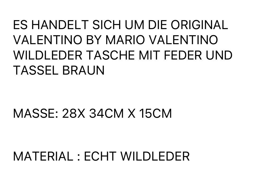 Valentino Sacs femmes: VALENTINO – D'occasion à Altstätten SG par Faz64 5