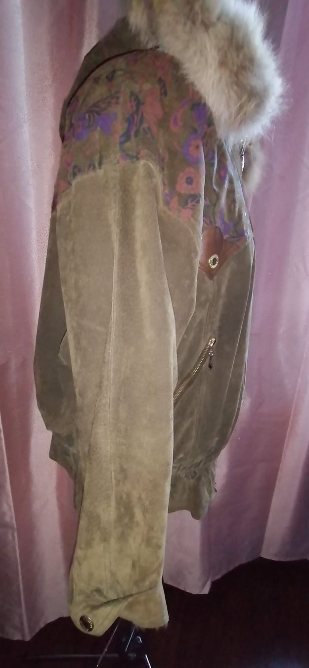 Giacche: Eyecatcher Retro Winterblouson aus Wildleder – Usato da Corcelles-près-Payerne venduto da RxOne_Krs 3
