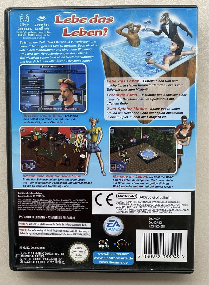 Nintendo Spiele: Die Sims - - GameCube – Gebraucht aus Arbon von pyramide071 4