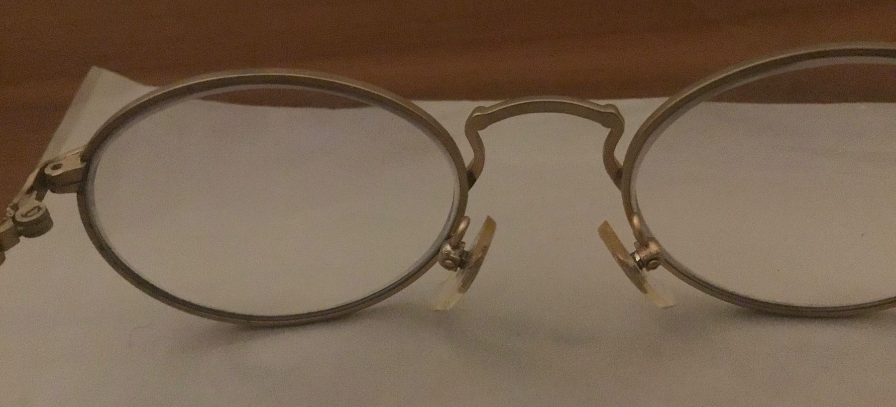Occhiali & Lenti: Vintage Brille, Gold Runde Gläser – Usato da Schlieren venduto da Jeajet 7