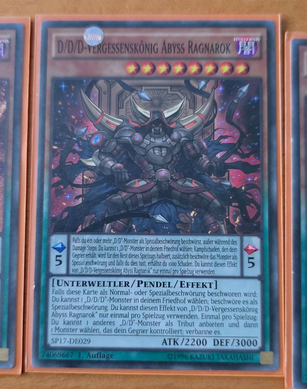 Yugioh Sammelbilder & Trading cards: D/D/D Pendelkarten Set: Kepler, Galilei & Abyss Ragnarok – Gebraucht aus Henau von MonkeyDLuffy96 2
