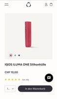IQOS ILUMA ONE Silikonhülle -50% Rabatt NEU & OVP Claet Red