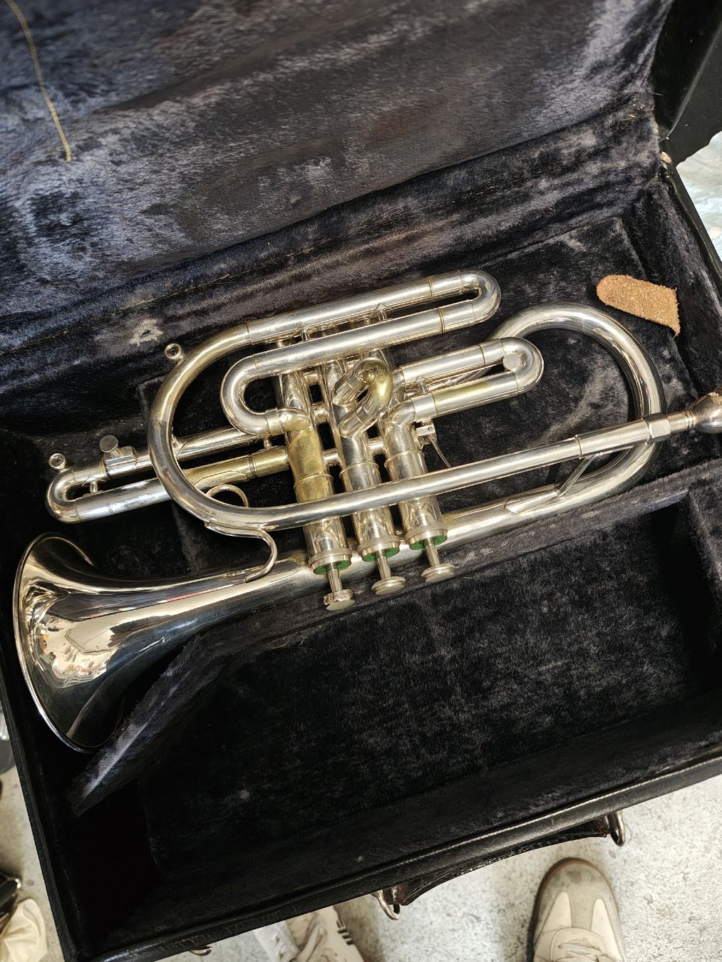 Strumenti musicali: B.Cornet Getzen Eterna – Usato da Langenthal venduto da Saxophone23