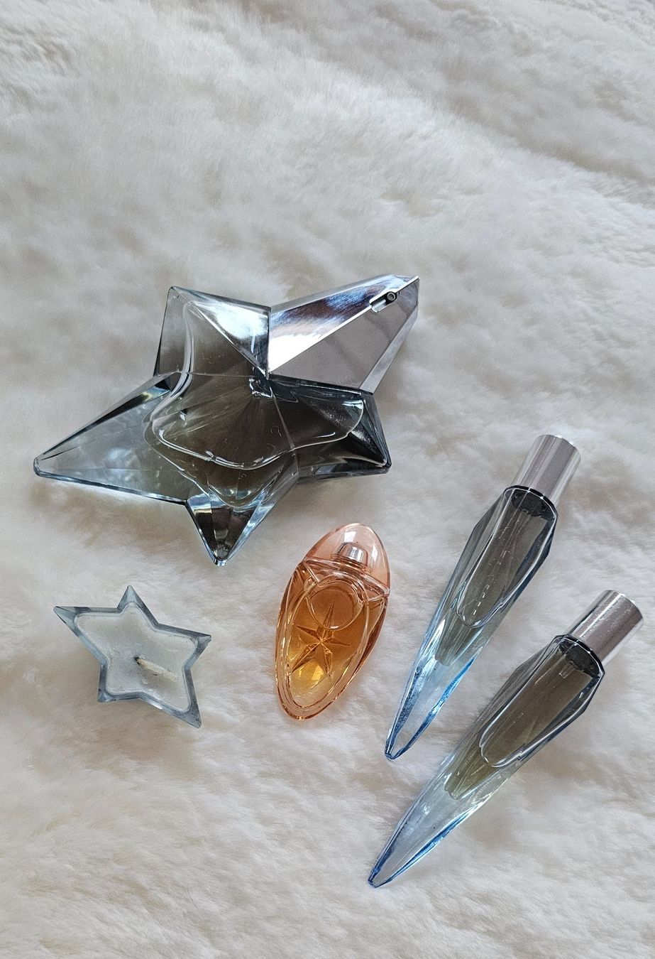 Mugler Profumi & Eau de Toilette: Mugler Angel 50ml,10ml,10ml,  Muse Mini Probe – Usato da Gunzgen venduto da thomasbx