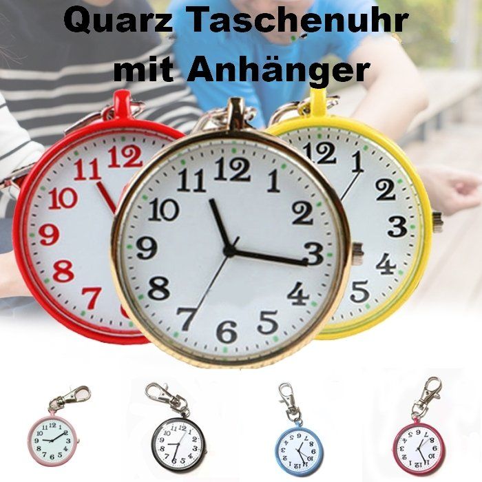 Orologi: Quarz Anhänger-Uhr blau – Nuovo e nell'imballaggio originale da Diepoldsau venduto da preisparadies-ch