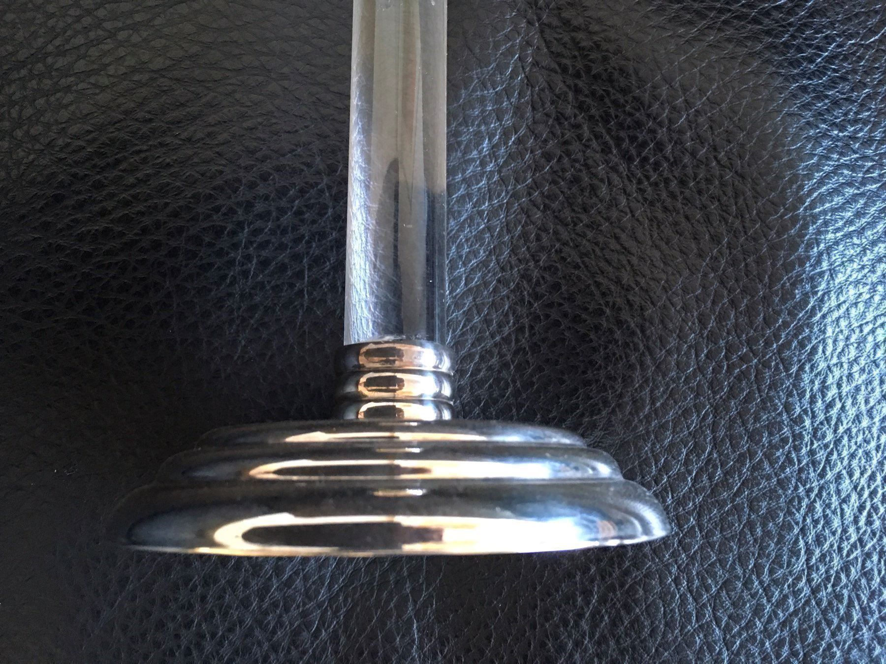 Portacandele: Versilberter Kerzenständer ca. 19 cm – Usato da Basel venduto da citystore 3