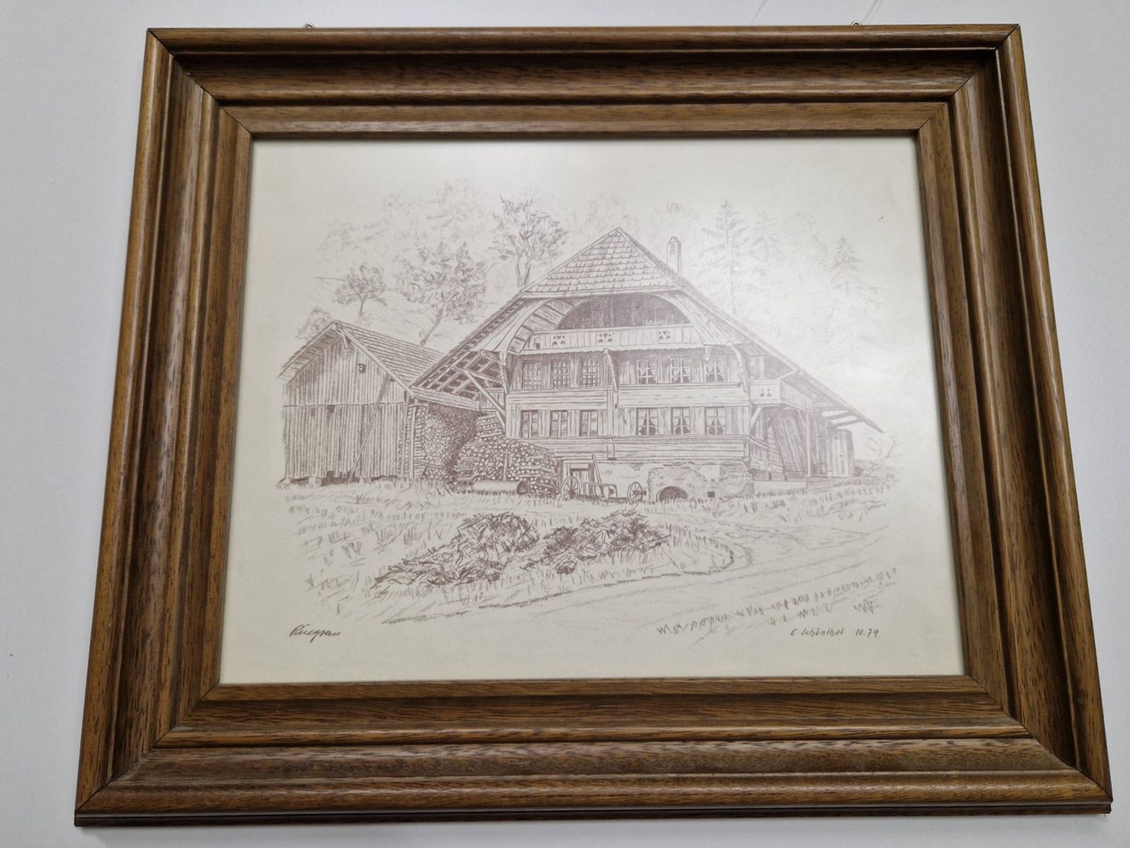 Incisioni: Stich Berner Bauern Haus – Nuovo (secondo la descrizione) da Oensingen venduto da Urs0127 2