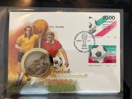 Sonderbrief Fussball-Weltmeisterschaft Mexiko 1986