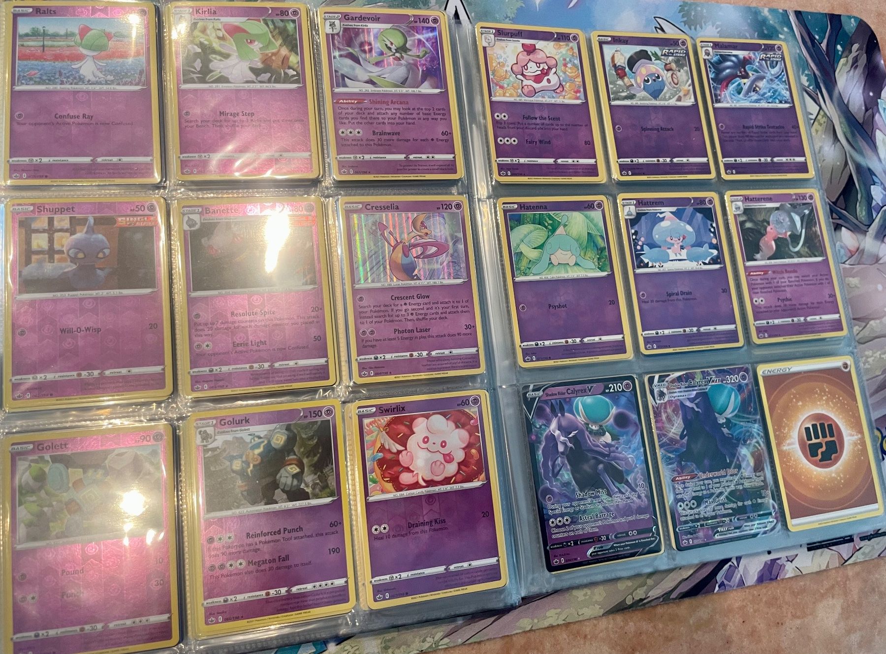 Pokémon Sammelbilder & Trading cards: Pokémon Chilling Reign Set – Gebraucht aus Rain von  4