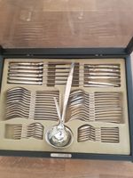Besteck Set 48-teilig Messing Versilbert