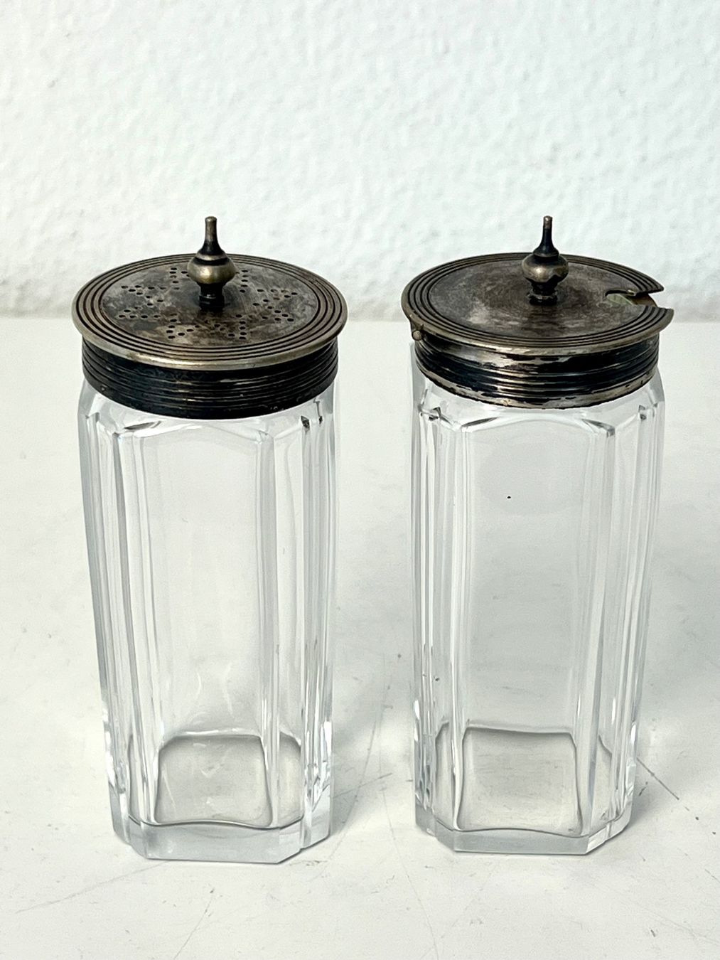 Altro in Stoviglie & Bicchieri: MAPPIN & WEBB Antike Menage Gewürzständer versilbert c. 1900 – Usato da Zürich venduto da Arche_Brockenhaus 5