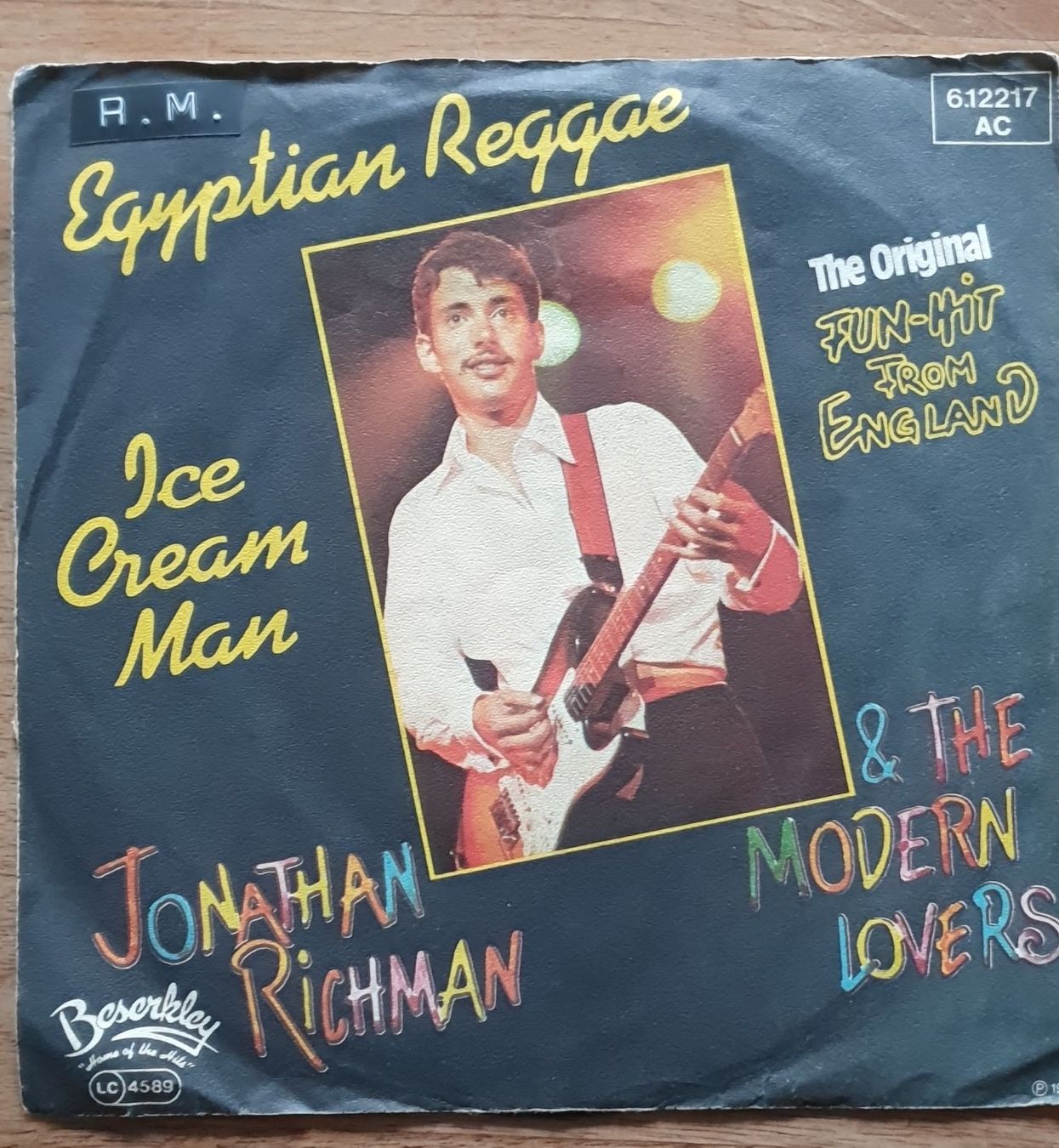 Dischi in vinile: Jonathan Richman Egyptian Reggae 7" Vinyl – Usato da Sirnach venduto da dimitri1963