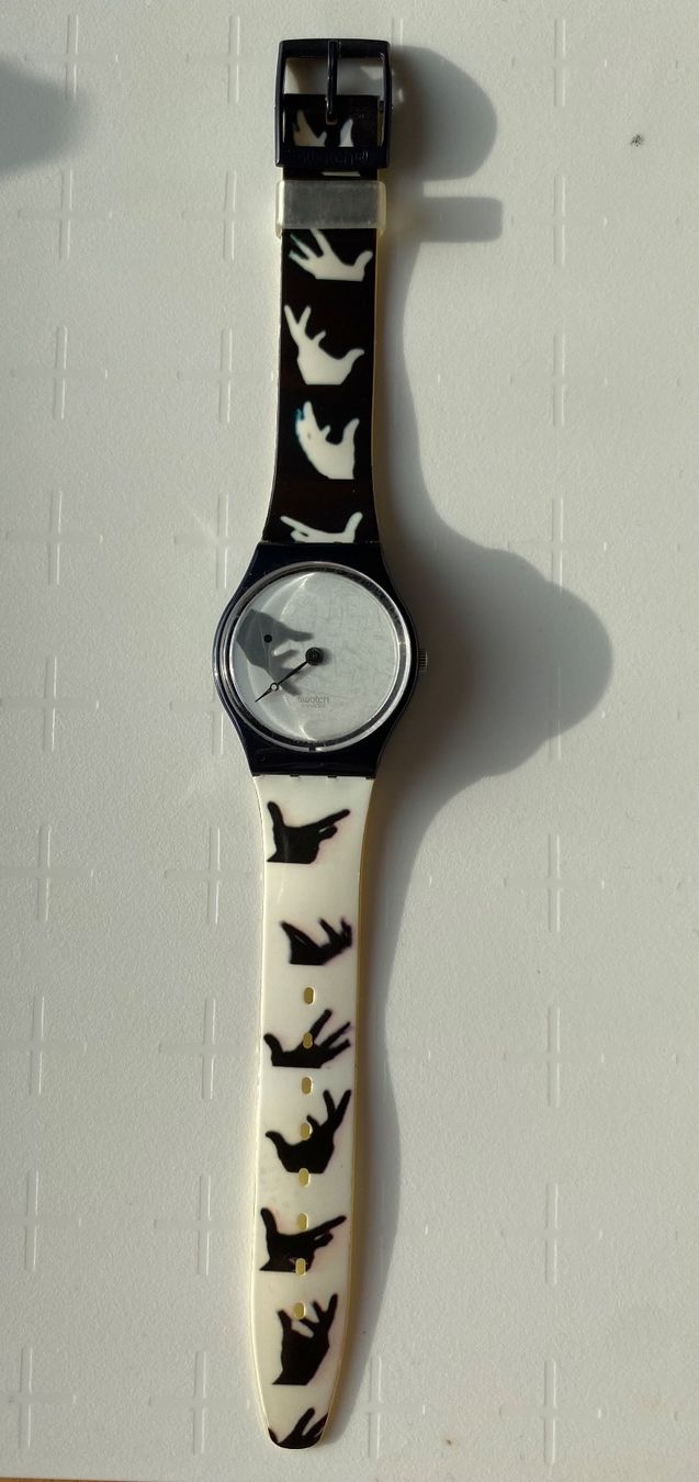 Swatch Orologi: Swatch HANDS - Limited Edition – Usato da Dübendorf venduto da Montclair