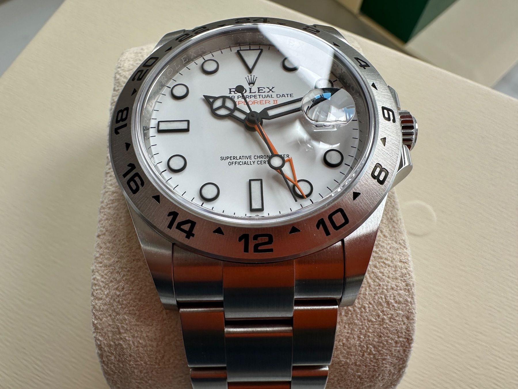 Rolex Orologi: ROLEX EXPLORER II Weisses ZB – Nuovo e nell'imballaggio originale da Neunkirch venduto da neunkirch66 3