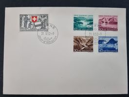 1952 : Ersttagsbrief Pro Patria - BERNE