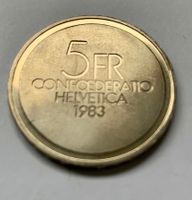 GEDENKMÜNZE ERNEST ANSERMET CHF 5