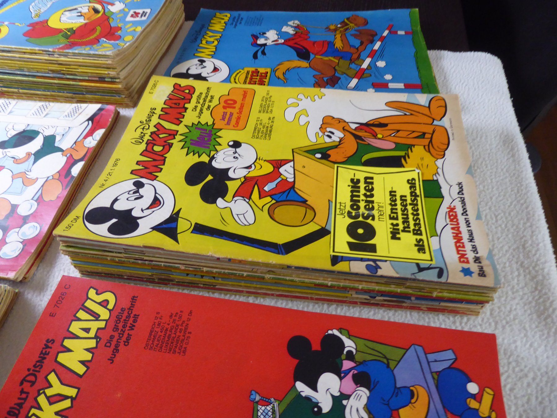 Fumetti: Micky Maus 1970-1976 total 122 Hefte – Usato da Leuggern venduto da Lord_Hagen 4