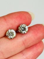 8 mm Luxury Crystal Zircon Earrings Elegant