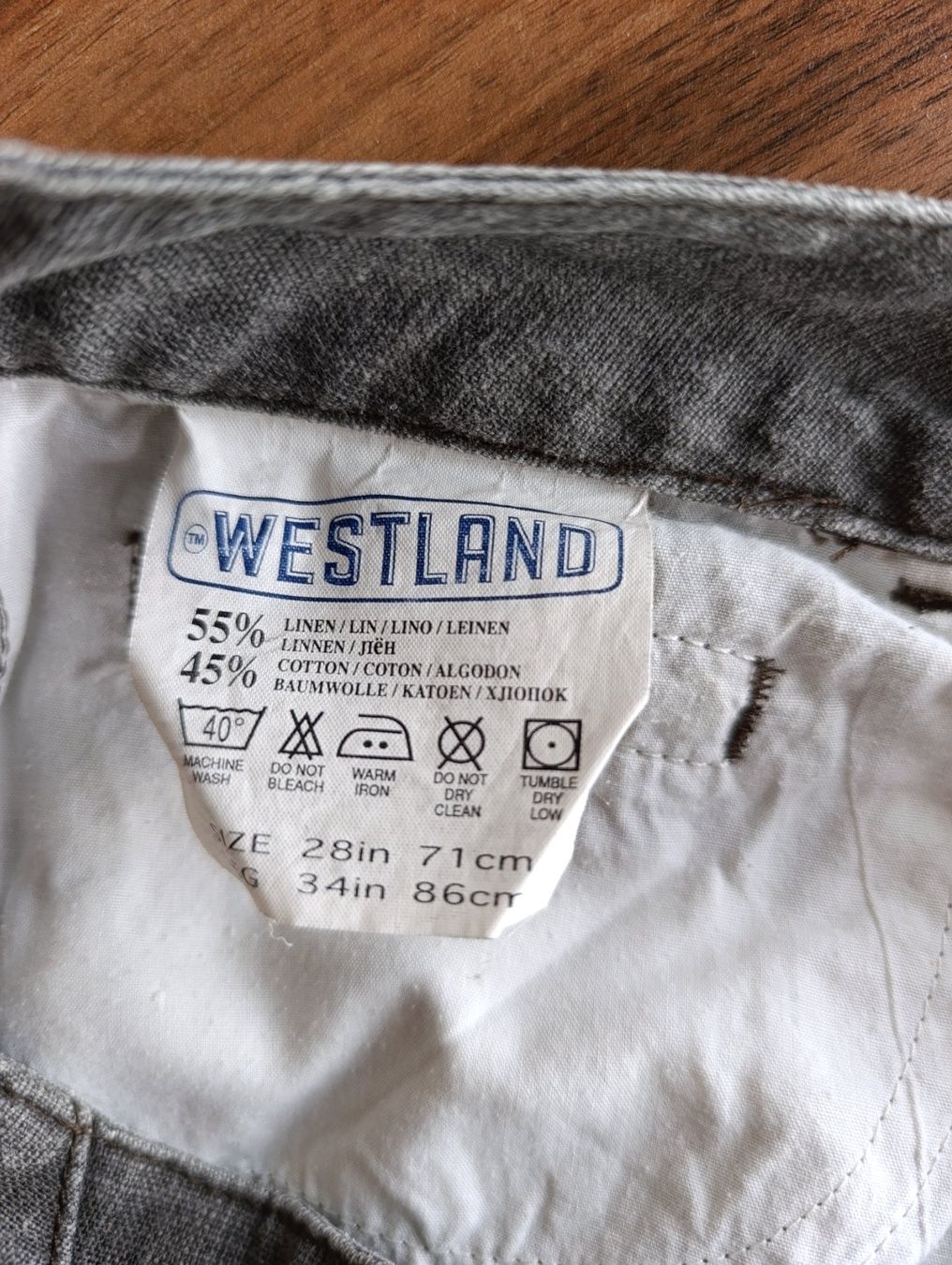 Pantaloni: Damen Leinen Jeans, Gr 28 – Usato da Zürich venduto da VorlonShadow 5