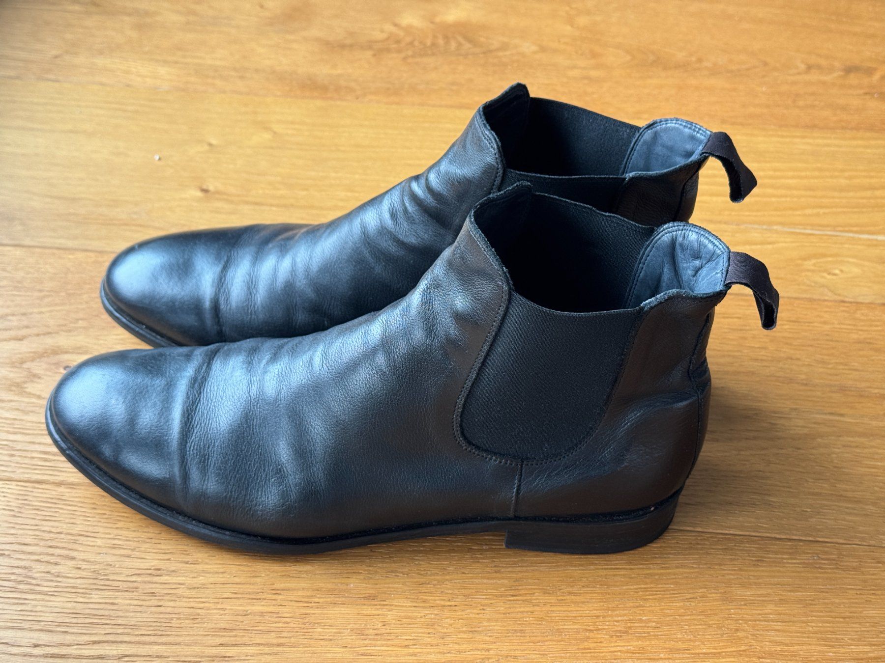 Scarpe da uomo: Chelsea Boots Sturlini, schwarz, Gr. 46 – Usato da Bachenbülach venduto da photomoments