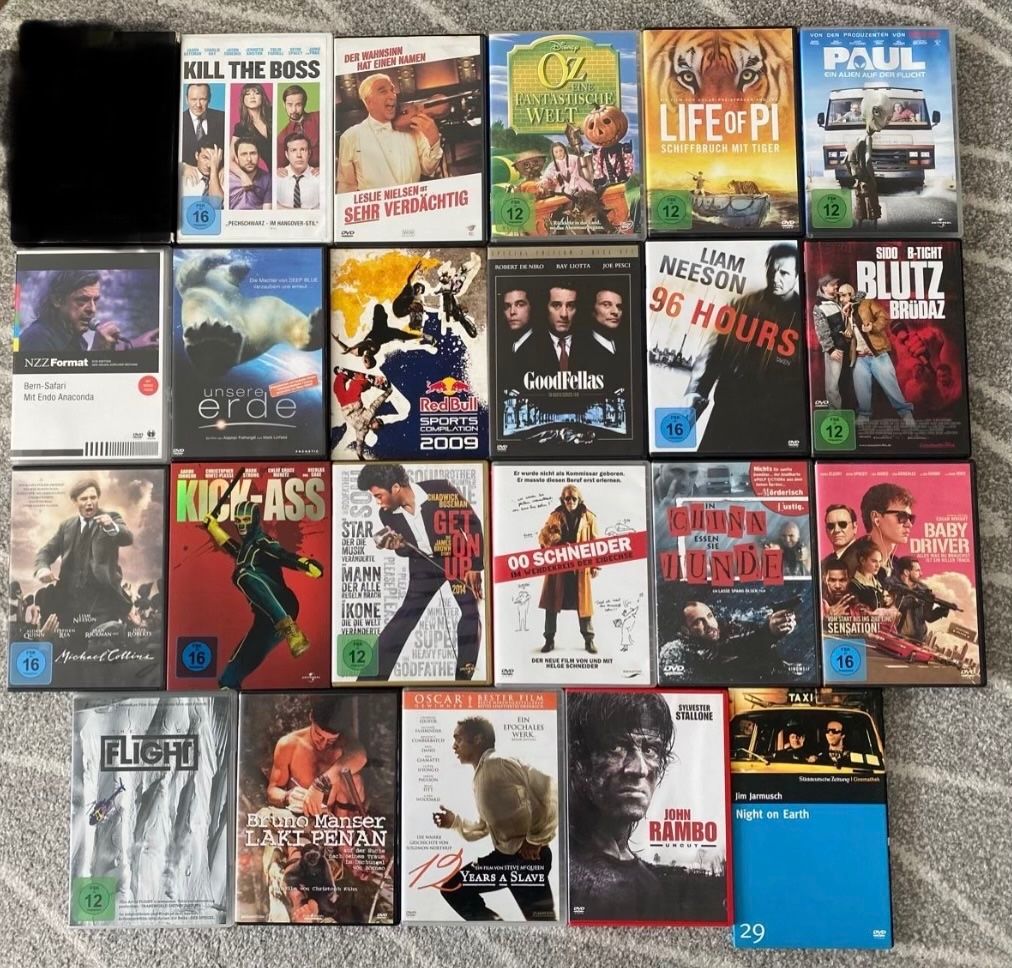 Tutti i DVDs: DVD Sammlung – Usato da Baar venduto da Ape81