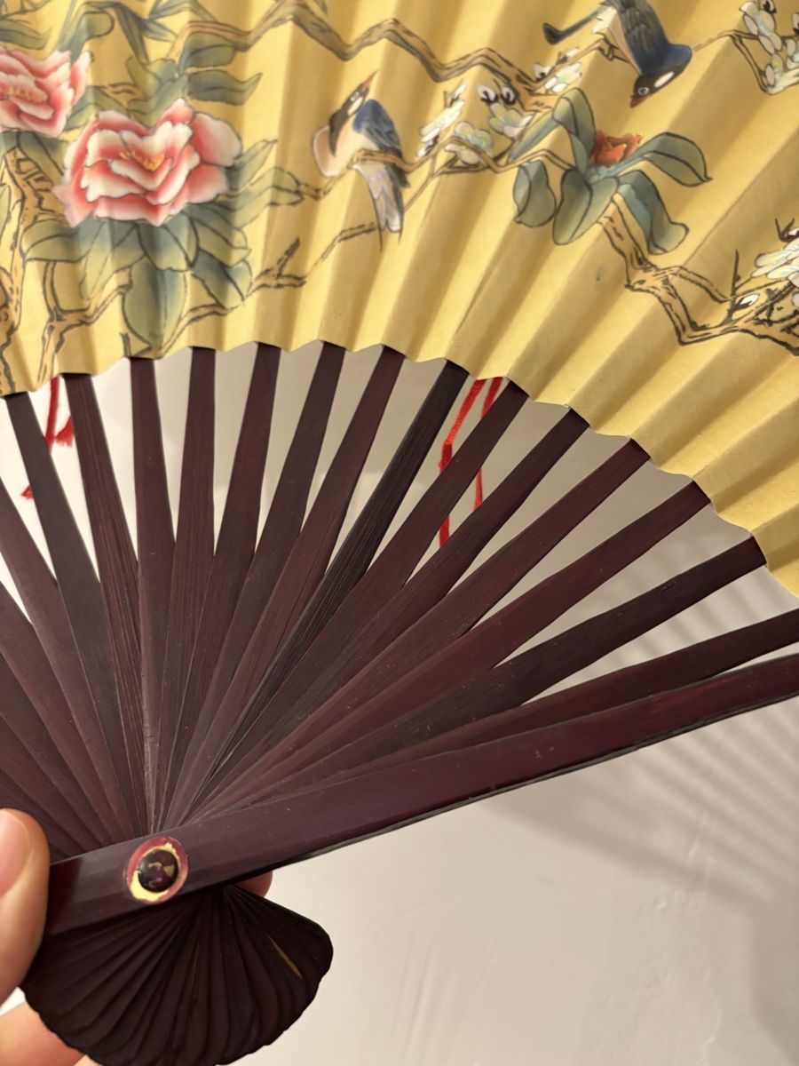 Tutte le decorazioni: Chinesischer Fächer mit Blumen und Vögeln – Usato da Schaffhausen venduto da emm_vdw2 4