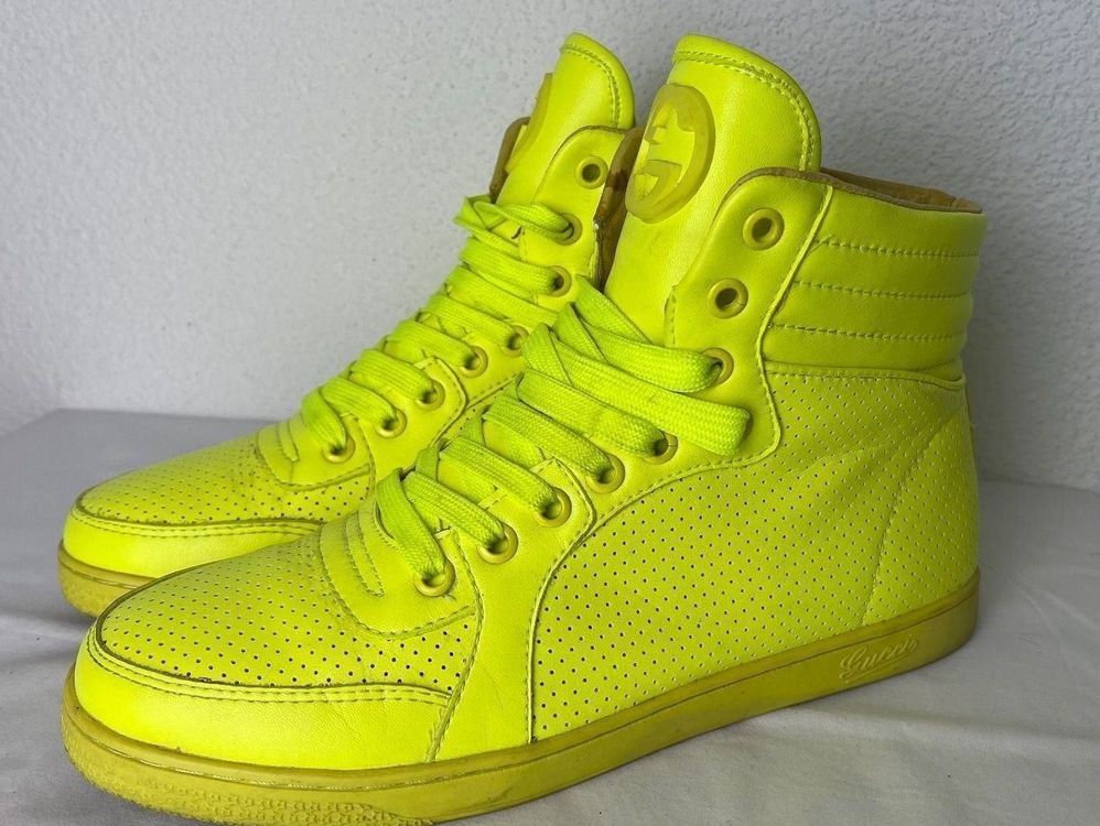 meubilair pepermunt wetenschapper Original GUCCI Neon Gelb Sneaker 38 | Kaufen auf Ricardo