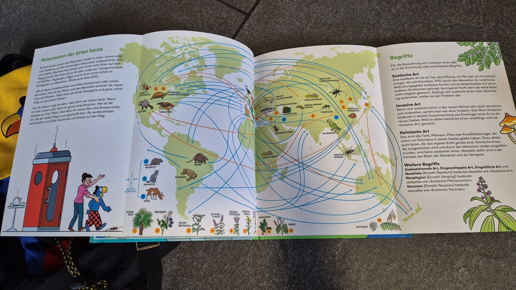 Kindertaschen: Globi Kinderrucksack & Wissensbuch – Gebraucht aus Wasen im Emmental von asstaehli 4