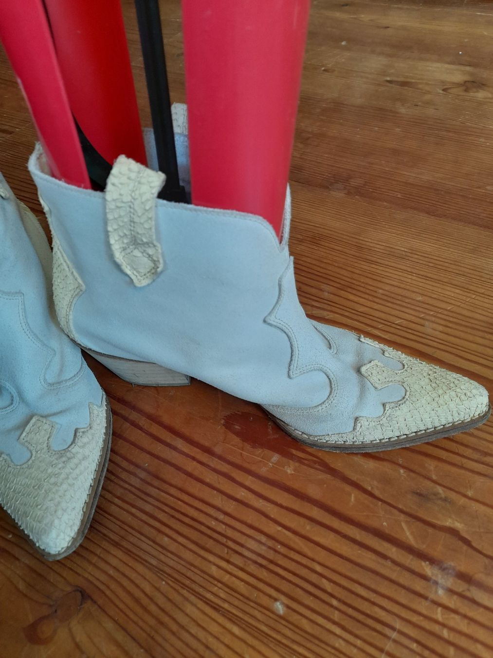 Navyboot Scarpe da donna: Sommerstiefel von Navybooot 37 Leder – Usato da Leuggelbach venduto da schmetterlings-fee 1