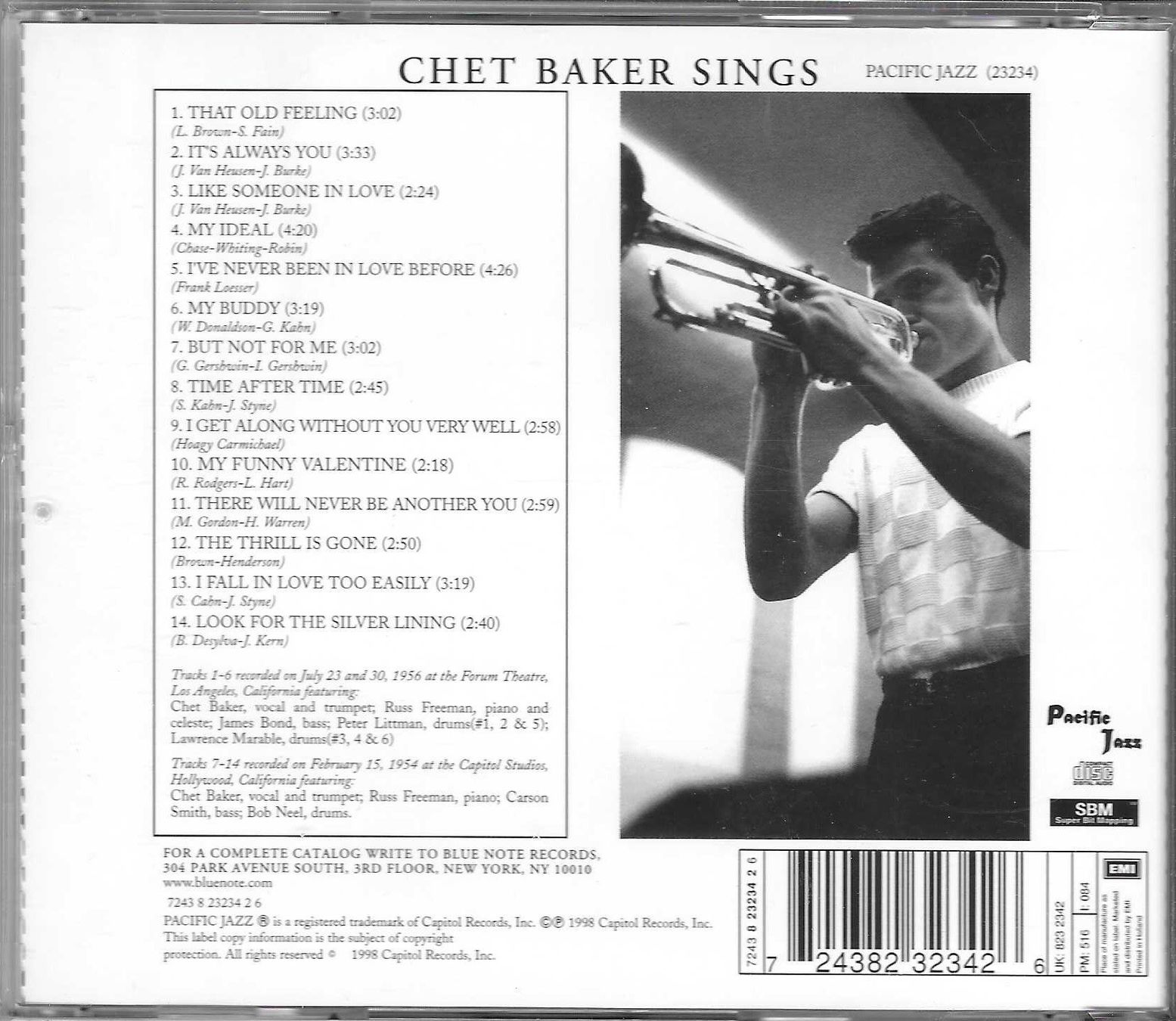 CDs: CHET BAKER  -  SINGS – Gebraucht aus Bex von Giorgiob 1