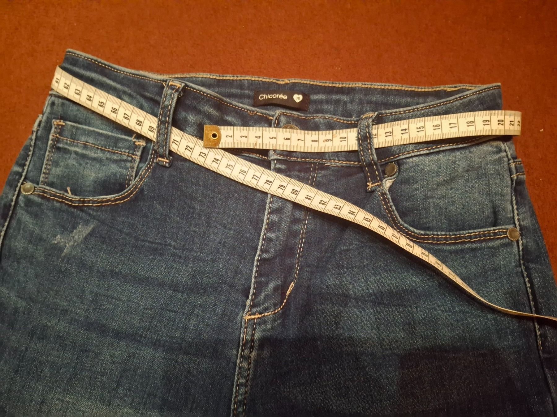 Jeans: Pantalon jeans taille 36 marque Chicorée – Usato da Villiers venduto da san_jn5w 7