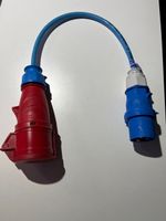 CEE Adapter Camping kabel CEE16/3 (blau) CEE 16/5 (rot)