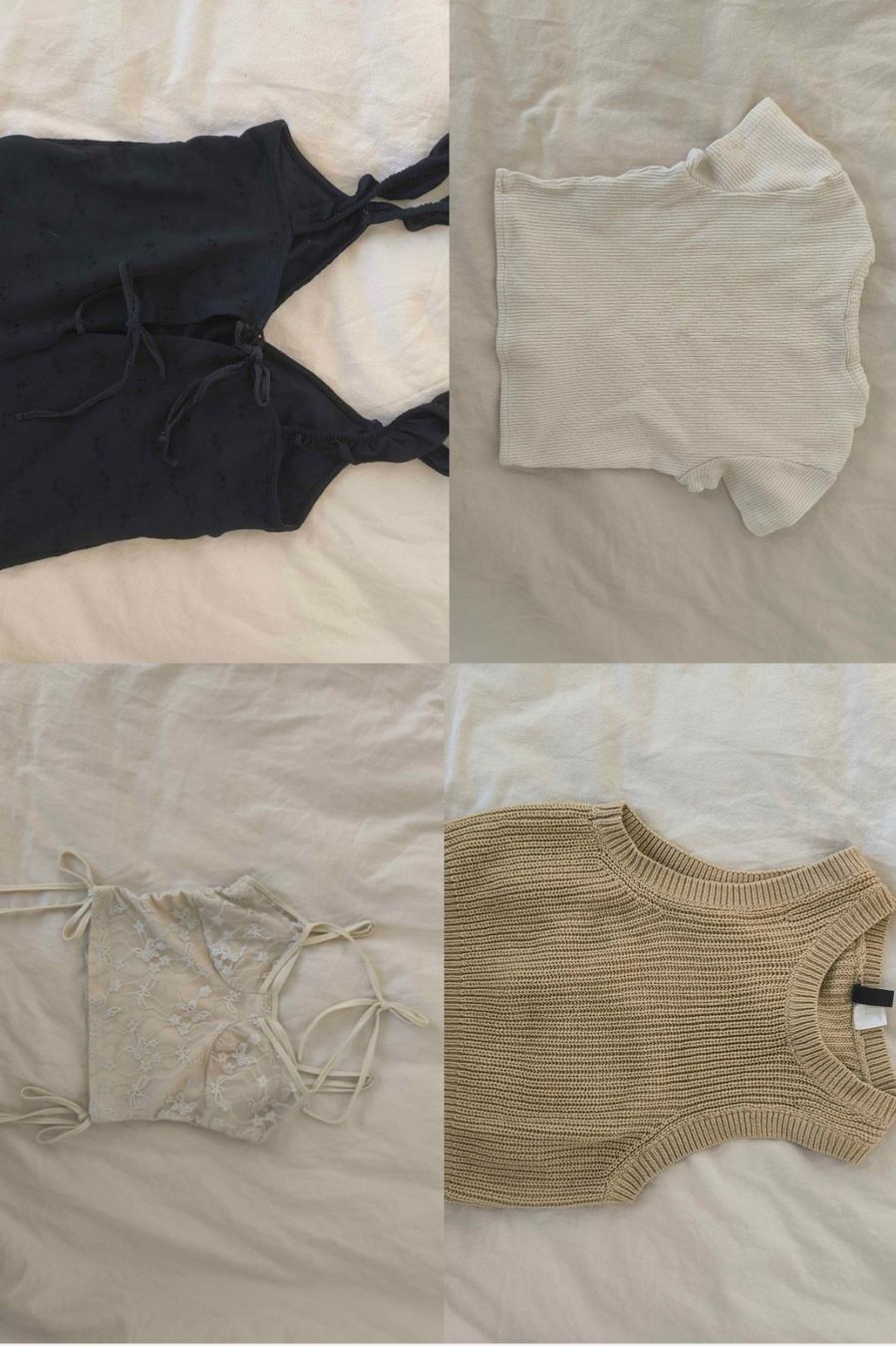 Top: 4 Cami-Tops und Crop-Tops – Usato da Baden venduto da bie_mj2p
