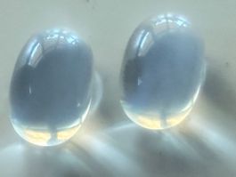 MONDSTEIN  Top Cabochon Paar  oval   25.23cts  Burma