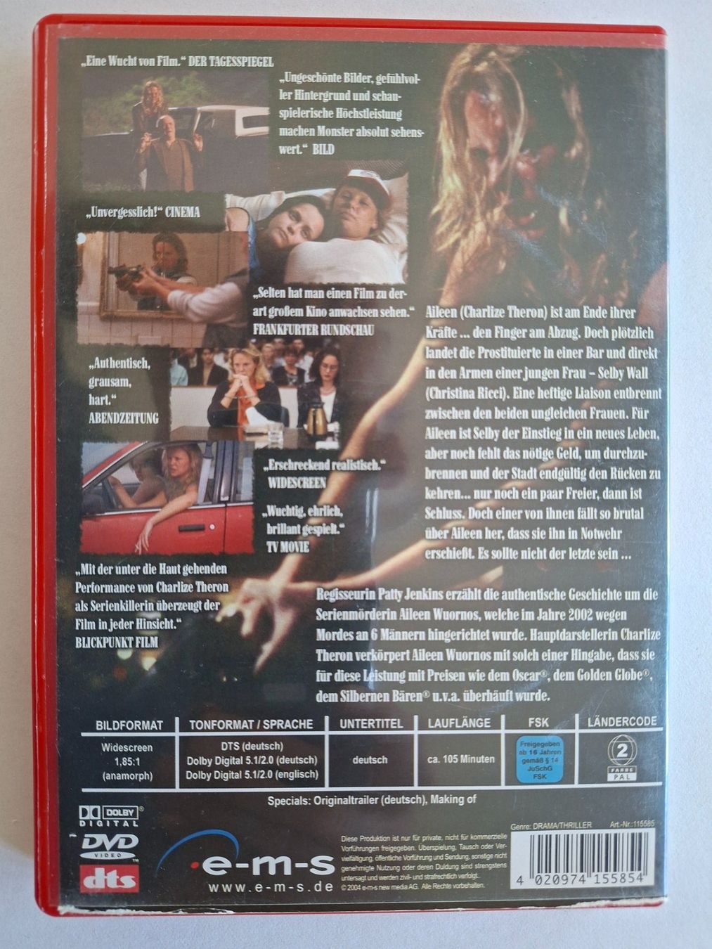 Tutti i DVDs: Monster. – Usato da Goldach venduto da armando_r 1