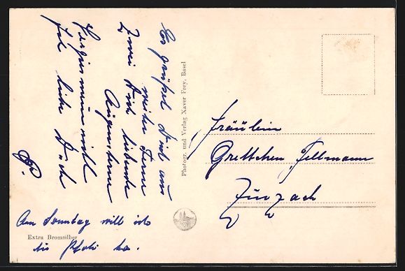 Cartoline postali: Basel, Gartenbad Eglisee mit Besuchern – Usato da Berlin venduto da bartko-reher 1