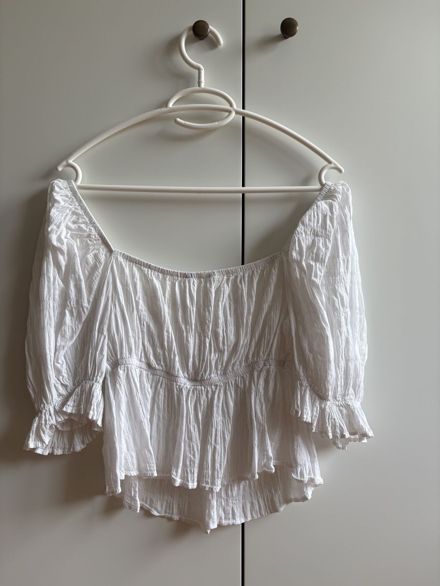 Zara Chemisiers: Weisse Bluse, Zara, S – D'occasion à Zürich par Sera.13 2